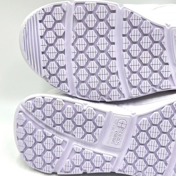 7.5W‎ 7.5 WIDE WIDTH Shoes For Crews Womens Galley II White Work Sneakers Shoes - Picture 10 of 13